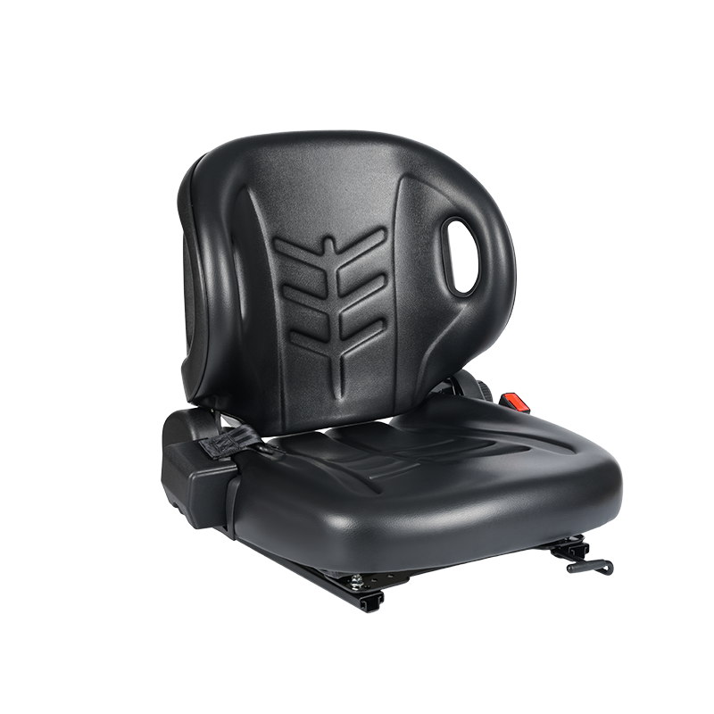 BF2-2 Universa Electric stacker Tempat Duduk Operator - Kalis Air Bersalut Hitam Kain Regangan 4 Hala PVC dengan Suis Penderia OPS & Sandaran Boleh Laras Serasi dengan Hangcha, Toyota