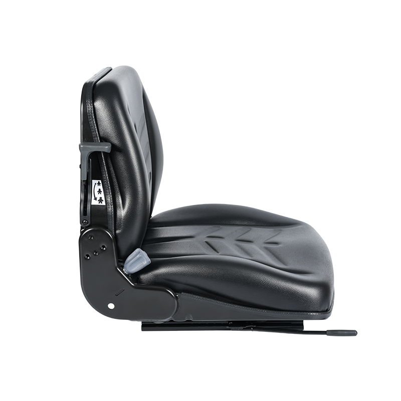 BF8-4 Tempat Duduk Separuh Gantung Boleh Dipercayai untuk Traktor Tunda Lapangan Terbang dengan Suspensi Mekanikal & Sandaran 15°